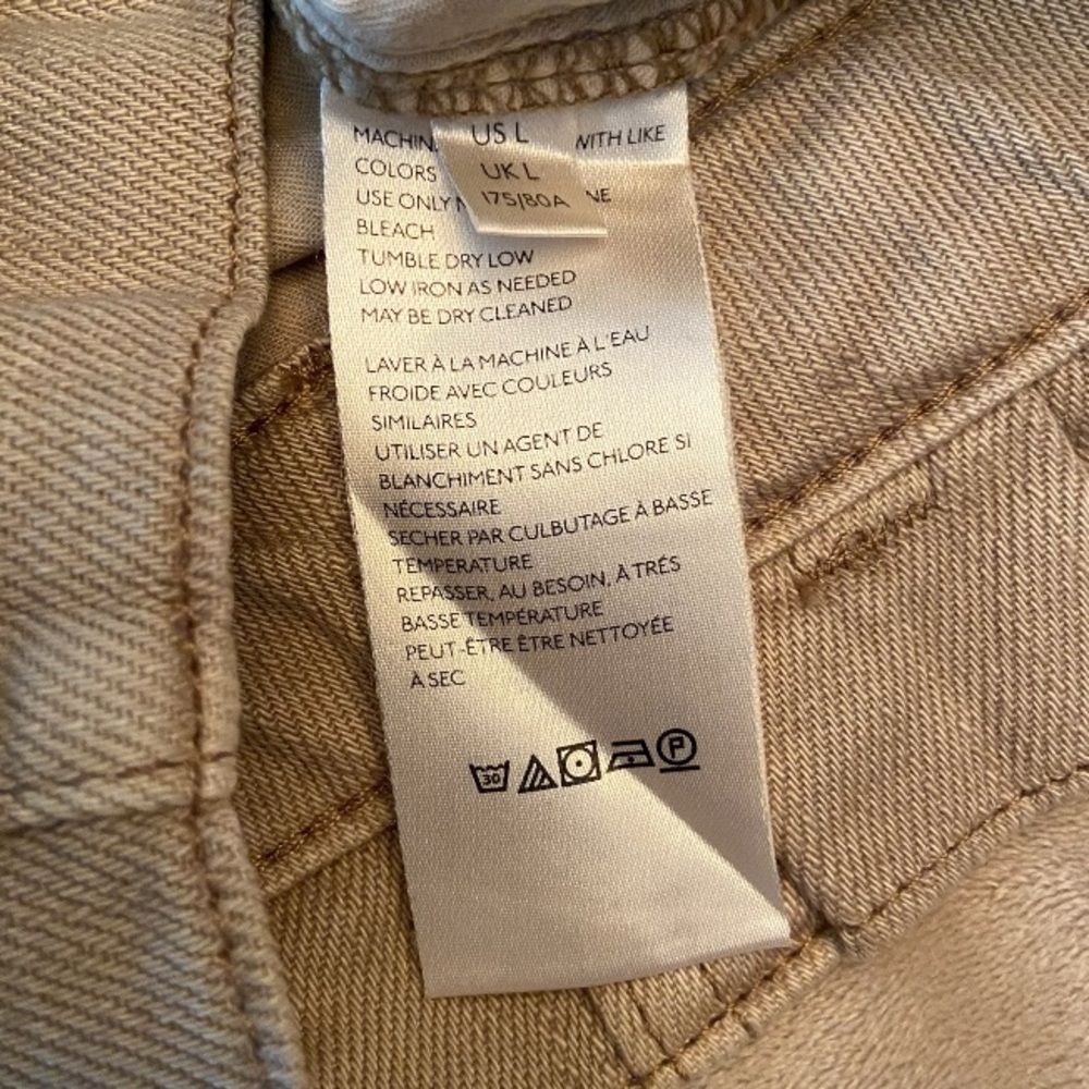 NWT FREE PEOPLE - See You Sometime Paperbag Safari Shorts Salt Marsh Size Large - Picture 10 of 10